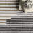 Decarlo Handmade Hand Hooked Jute Beige/White/Black Rug-177034521