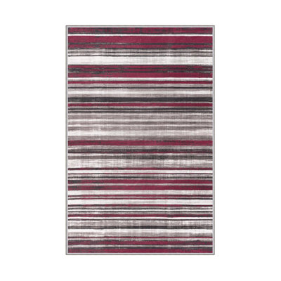 Tapis luxueux, 100% polyester, 23,6 po x 39,4 po | 650 po / m², hauteur de poils de 0,3 po | Antibactérien, envers antidérapant en PVC, lavable à la machine | Impression numérique 3D, parfaite pour le décor du salon et de la chambre à coucher