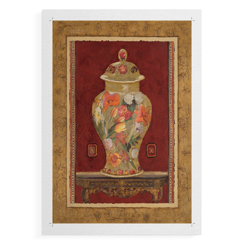 Urne romantique II - impression sur toile seulement - non encadrée, H 36 po x l 24 po