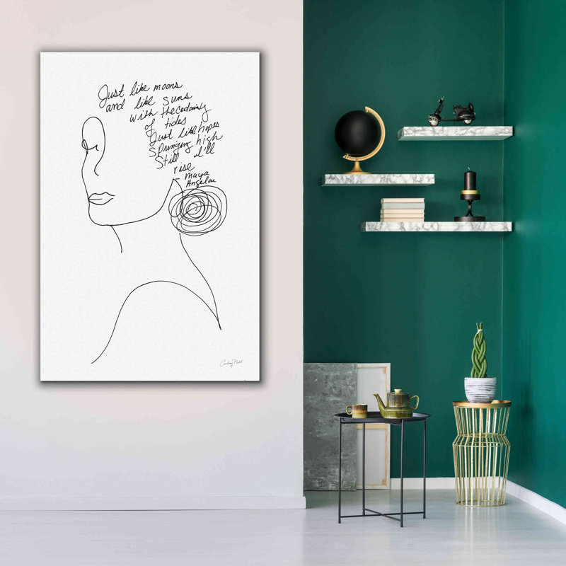 «Emmeric Still I Will Rise On Canvas» par Courtney Prahl, reproduction, H 60 po x l 40 po x P 1,5 po