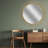 Baeddan Metal Flat Wall Mirror-545581788