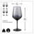 Cade Gradient Long Stem Wine Glasses