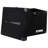 (2) Odyssey CLP090E Carpeted DJ Cases w/ Detachable Lid for 90 LP Vinyl Records