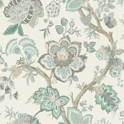 Multi Coloured 8.23m x 68.5cm Matte Wallpaper Roll