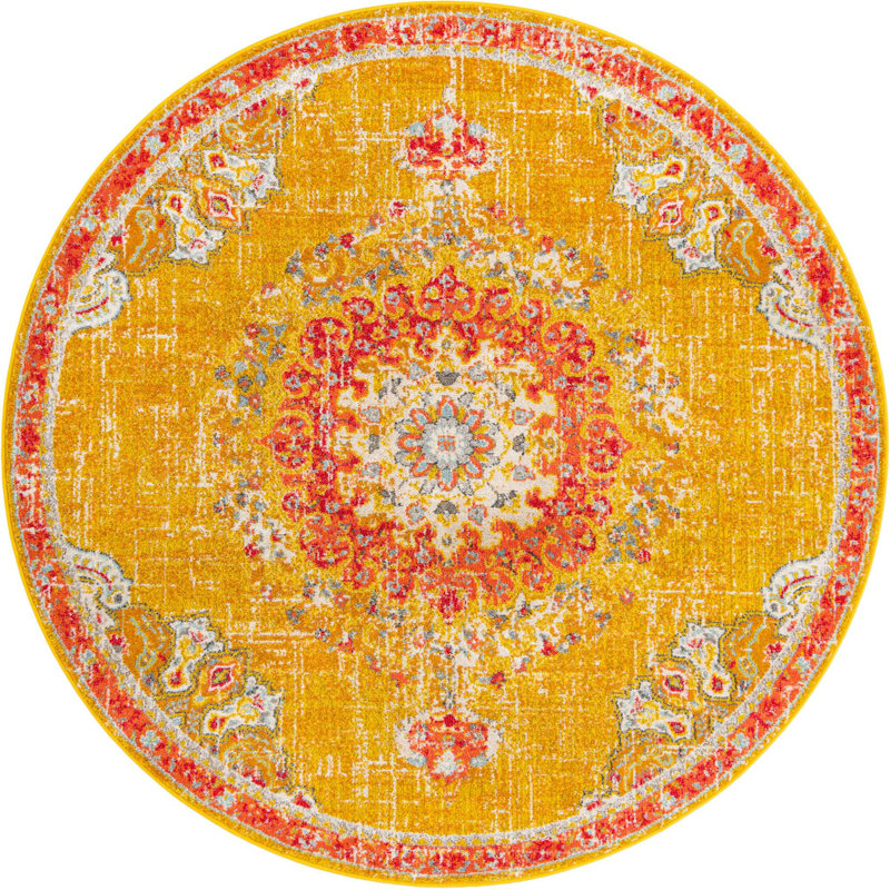 Pennylane Oriental Indoor Rug, Round 7'10"