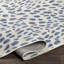 Tapis bleu marine / gris Hasson-887948422