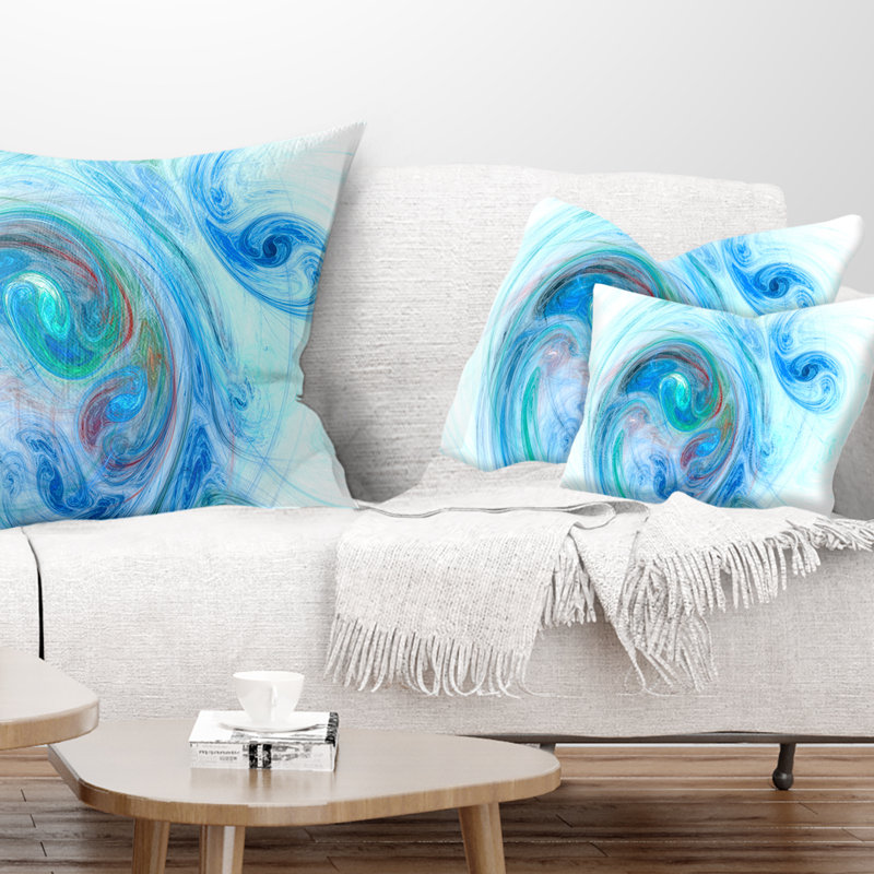 Coussin lombaire abstrait Abstract Light Fractal Illustration