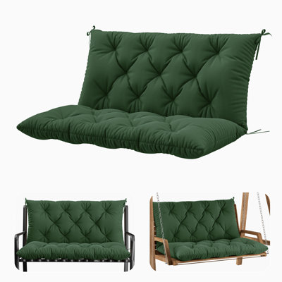 Wynee Porch Swing Cushion and Outdoor Bench Cushion, Only Cushion