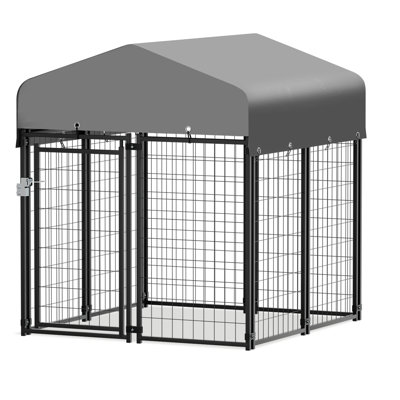 PetEdge Catalog ProSelect Steel Modular Kennel Pet Cage, Medium