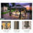 12' W x 12' D Hardtop Gazebo, Double Galvanized Steel Roof & Aluminum Frame for Hot Tub, Deck, Backyard-128908213-128908214