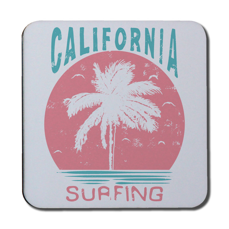 Square 6 Piece Coaster Set