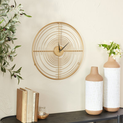 Metal Wall Clock
