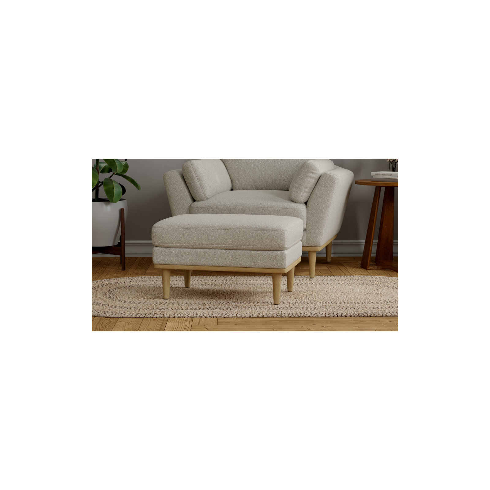 Rudi Upholstered Ottoman