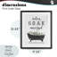 «Vintage Bathing Reminders», impression encadrée sous verre, design par lettré et doublé-1490553851-1490553848