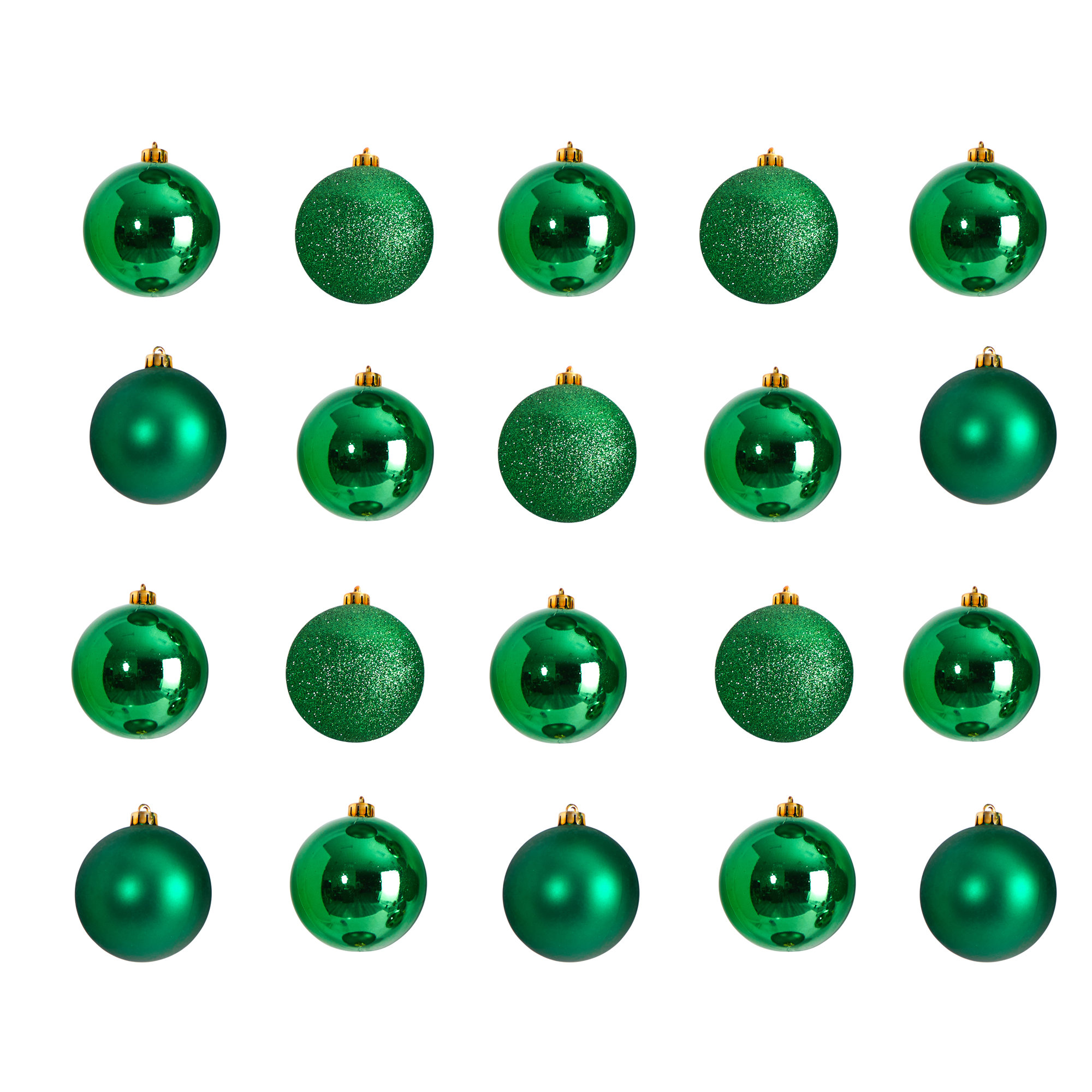Ball Ornament (Set of 20), Green