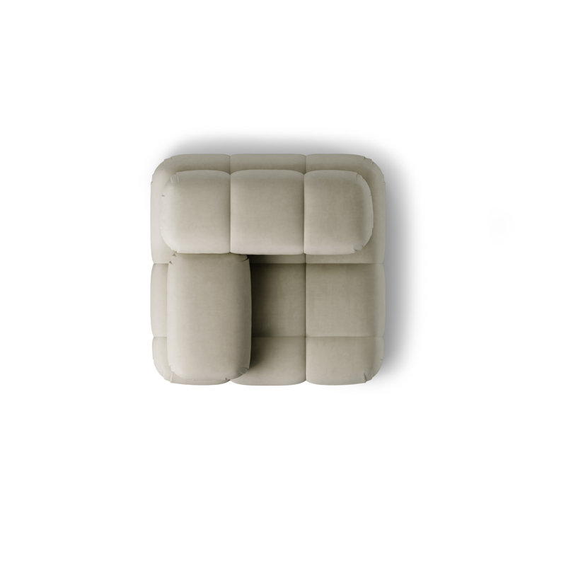 Upholstered Accent Chair, Beige