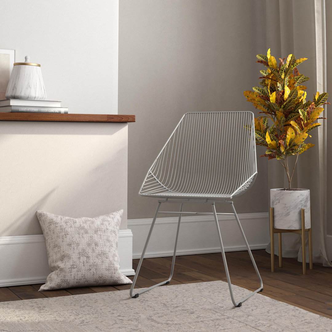 46cm H Slat Back Side Chair
