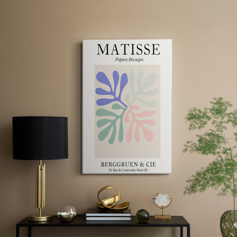 Matisse Div, reproduction d'art encadrée Cavas, H 36 po x l 24 po