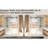 44 - 48" W X 76" H Sliding Shower Door With 5/16"  8Mm  Clear Tempered Glass, Stainless Steel Frame, Matte Black Adjustable Width, Reversible Installation, Excellent Waterproof Performance, Hardware,