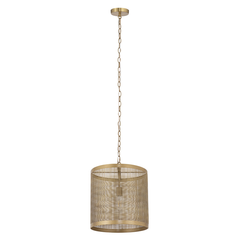 Sanger - Luminaire suspendu simple, Doré