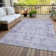 Myda Flatweave Washable Oriental Indoor / Outdoor Rug