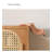 Solid Wooden Rattan Shoe Storage Bench-52369463