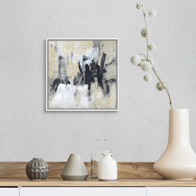 Neutral Exercise II Canvas Wall Art by Jennifer Goldberger - Painting on Canvas