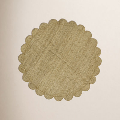 Ayda Dakeria Hand Woven Jute Natural Area Rug