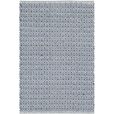 Absaln Hand Woven Cotton Geometric Rug
