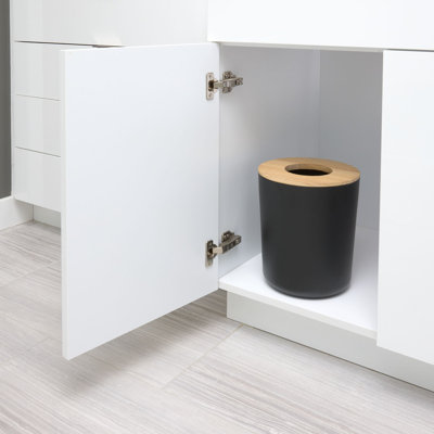 Petite poubelle de salle de bain iDesign