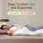 Coop Home Goods Cool+ Adjustable Cooling Body Pillow, Gel Memory Foam & Microfiber, Side Sleeper & Pregnancy Support Pillow