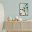 Toile flottante encadrée «Centric Tropical Palms» par Wil Stewart-765800695-765800689
