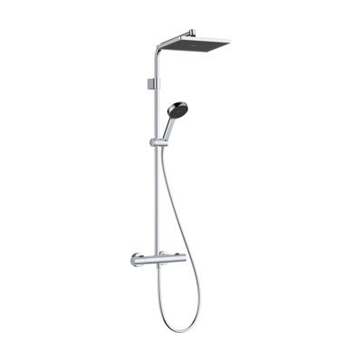 Tuyau de douche hansgrohe Activera Q 290 x 180, 2,5 gallons par minute, chrome