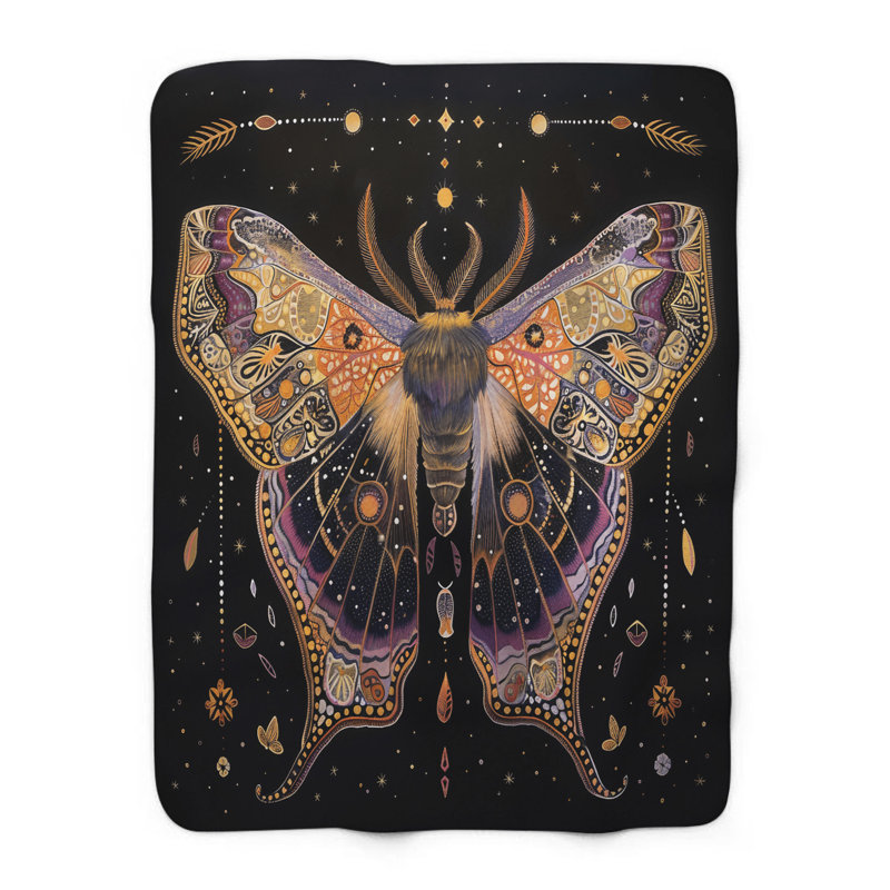 Couverture Nocturnal Bohemian Moth Ballet, Grand lit
