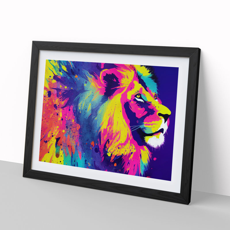 Splashed Lion Vol.5 - Print, Black