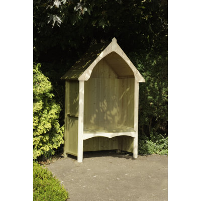 Balsam Wooden Arbour With Bench