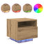Bedside Cabinet Compact Storage-1633441830