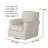 Silverlock Polyester Swivel Armchair-67955653