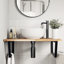 Brenly 100cm Solid Wood Bathroom Vanity Top-131878343