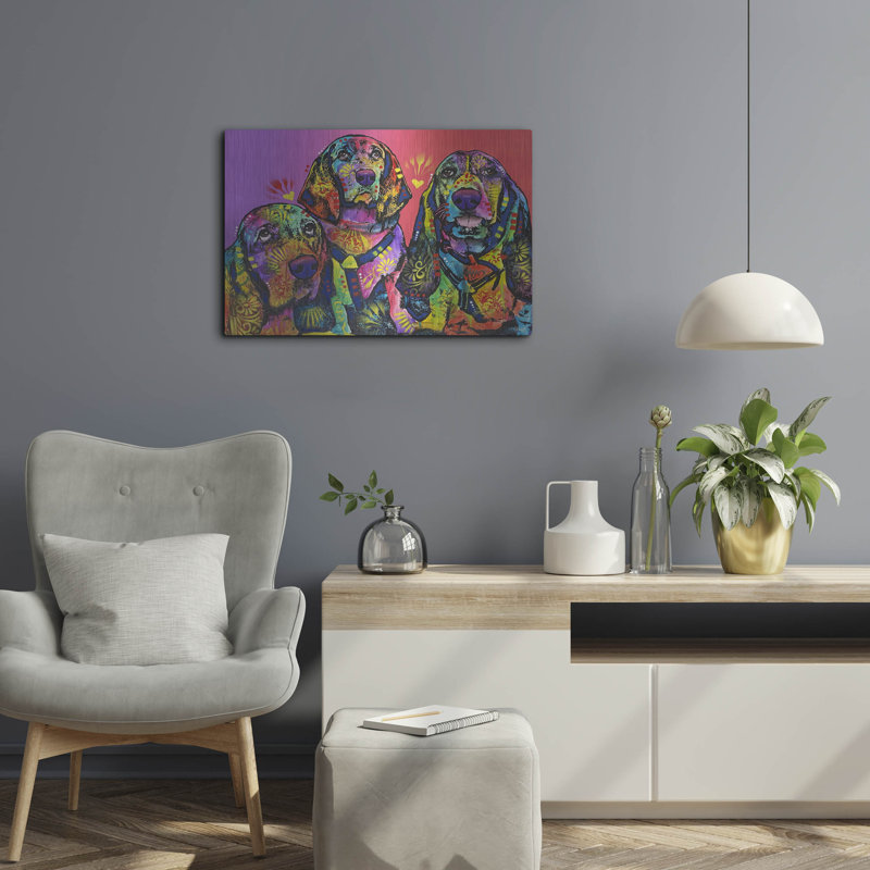 "Amigos" par Dean Russo, H 16 po x l 24 po