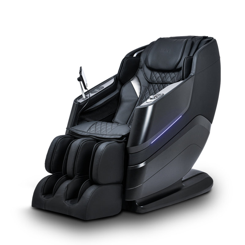 Fauteuil de massage TP-Epic 4D, Similicuir noir, Noir