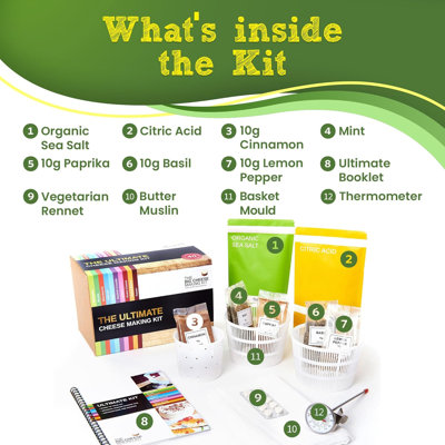 The Big Cheese Making Kit Cheese Board