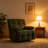 41.5" Wide Upholstered Recliner, Oversized Power Swivel Rocker Recliner Chair with USB & Type-C Port-601952049