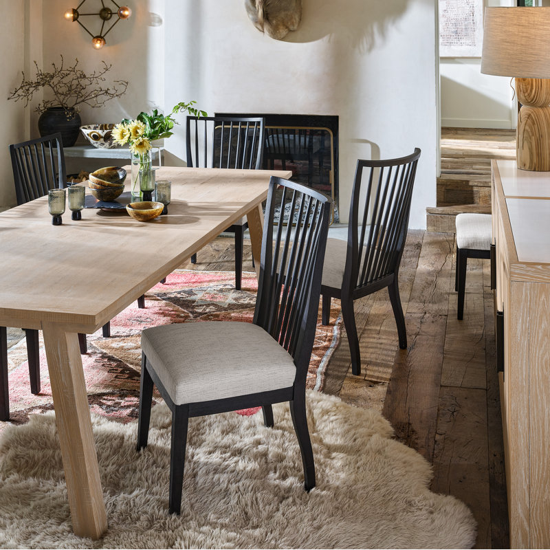 Windsor Back Side Chair in Gray, Charcoal