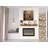 Dogberry Collections Shaker Mantel Shelf-84974904-84974899