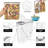 Airtight Food Storage Dispenser Containers BPA Free - 2 Pack (4L)