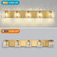 Luminaire de salle de bain à 5 lumières à intensité variable Delvon-281380557