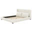 Simple Modern Upholstered Platform Bed with 2 Pillows-205462564-205462566