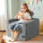 Comfy Faux Fur Kids Bean Bag Chair-1178390767