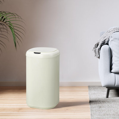 8 gal Touchless Motion Sensor Trash Can, Automatic Kitchen Trash Can with Lid, 30 L Stainless Steel Smart Garbage Can